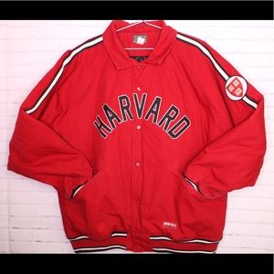 Stall & Dean Harvard Crimson Red Jacket Coat 3XL